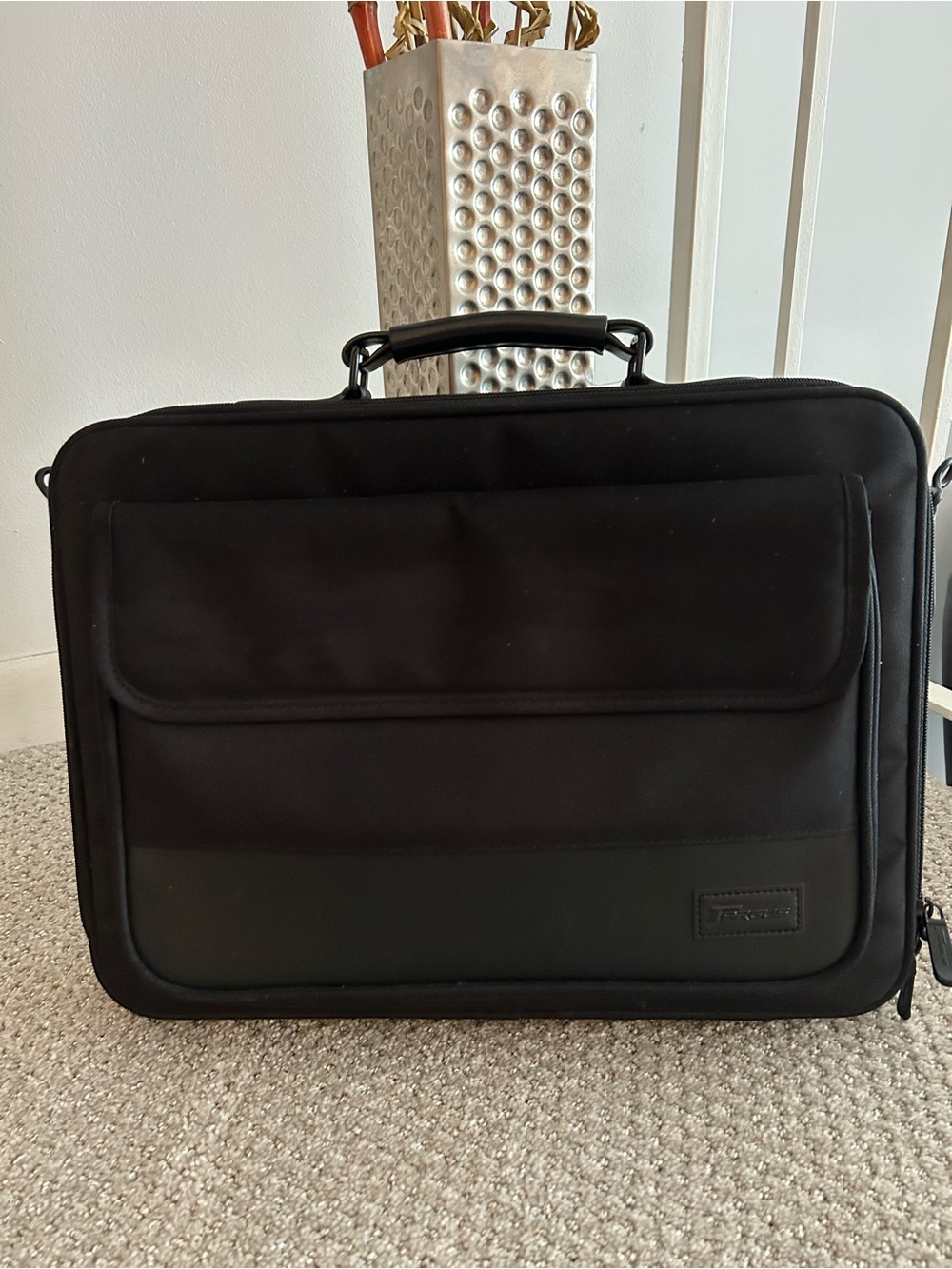 Targus Classic Slim Laptop Bag with Front Pocket - for Women as well as Men